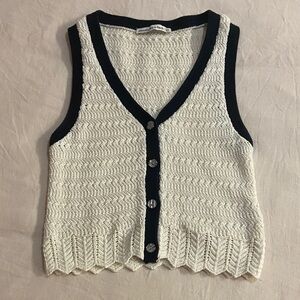 Abercrombie Knit Vest Top XXS